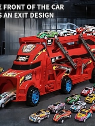deformerade barn fällbara utkast leksak fordon container transport fordon glidande transport fordon tekniska fordon stor lastbil