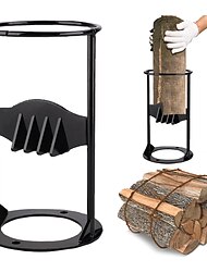 Štípačka na podpalování palivového dřeva šetří čas &zesilovač; ruční podpal nářadí na štípání dřeva, klín na štípání dřeva z lité oceli, řezačka na palivové dříví štípe palivové dřevo bezpečně pro