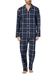 Hombre Ropa de salón Pijama Conjunto pijama Top y pantalón de pijama 2 Piezas Plaid Elegante Casual Confort Hogar Diario Algodón Comodidad Diseño Manga Larga Camisa Pantalón Correa Cintura elástica Hombre Ropa de salón Pijama Conjunto pijama Top y pantalón de pijama 2 Piezas Plaid Elegante Casual Confort Hogar Diario Algodón Comodidad Diseño Manga Larga Camisa Pantalón Correa Cintura elástica