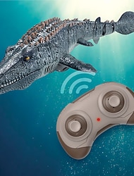uusi kaukosäädin mosasaur 2,4g langaton kaukosäädin simulaatiomalli lelu vesisuihku poika lasten uima-allasvesilelu