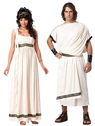 coppie dea dio halloween gruppo coppie costumi uomo donna film cosplay roma greco bianco costume halloween carnevale mascherata