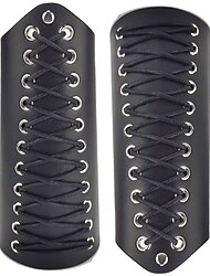 Középkori Reneszánsz 17. század mandzsetta Harcos Lovag Viking Keresztes lovag Íjászat Jelmez Férfi Viking Teljesítmény Parti Színpad Felnőttek Karvédők