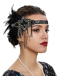 Vintage 1920s 1930er Flapper Stirnband Weihnachts Geschenke Weihnachten Stirnband