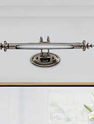luci per specchio, luci per specchio da bagno vintage, lampade da bagno, luci per specchio da toeletta per illuminazione da toeletta, lampade da parete per interni ip44, lampade per quadri con luce rotante per trucco 4000k 90-264v