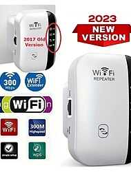 wifi extender 2023 הדור החדש ביותר wifi booster כיסוי של עד 2640 רגל מרובע אינטרנט מאיץ עם יציאת ethernet מגבר אלחוטי wifi extender מאיץ אותות ביתי