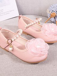 Chica Bailarinas Zapatos de vestir Zapatos para niña florista Zapatos de princesa Zapatos escolares Cuero Portátil Transpirabilidad Antideslizante Zapatos de princesa Niños grandes (7 años +) Niños