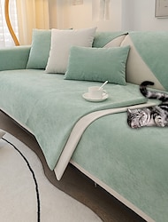 vedenpitävä sohvan päällinen sohvan istuimen päällinen poikkipintaiset sohvanpäälliset salviavihreät, huonekalusuojat liukastumista estävät sohvapäälliset koirille kissoille lapsille (myydään