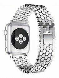 Kompatybilny z Pasek do zegarka Apple Watch 38mm 40mm 41mm 42mm 44mm 45mm 49mm Błyszczący Kobieta Mężczyzna Stop Wymienny pasek do zegarka na iwatch Ultra 2 Series 9 8 7 SE 6 5 4 3 2 1