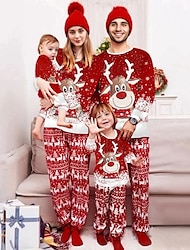 Familie Kerstpyjama's Uniseks leuke Style Kinderen Volwassenen Kerstmis kerstavond Feesten & Uitgaan Oudejaarsavond Onesie Familie Kerstpyjama's Uniseks leuke Style Kinderen Volwassenen Kerstmis kerstavond Feesten & Uitgaan Oudejaarsavond Onesie