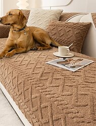 plysch sofföverdrag för hundar, soffkuddfodral sektionssoffa handduksöverdrag, anti repor möbelskydd för kärleksstol, fåtölj (säljs ej i ett set)