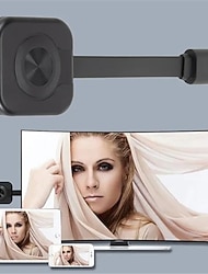 WiFi Wireless HDMI Mirror Screen Display Adapter TV Miracast Dongle für Zuhause 1080p