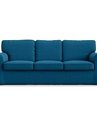 Husa pentru canapea de 3 locuri husa Ektorp 100% bumbac cu 3 huse pentru perne și 3 huse pentru spătar protector de mobilier lavabil
