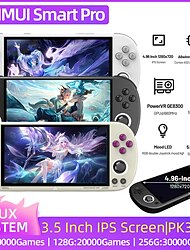 TRIMUI Smart Pro Portable Retro Handheld Game Console 4.96" IPS HD Screen 10000+ Games Double Joystick 26+ Simulators Kids Gift, Christmas Birthday Party Gifts for Friends