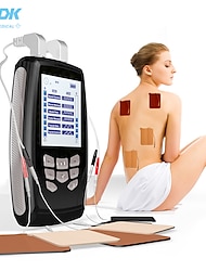 Muscle Stimulator Electronic Pulse Massager TENS EMS Machine Massager Electrical Low Frequency Physiotherapy Device