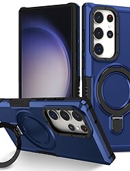 telefon Ügy Kompatibilitás Samsung Galaxy S24 S23 Ultra Plus S23 S22 S22 S21 Plus Ultra S21 FE S21 A54 A34 A14 A73 A53 A33 A23 A13 A72 A52 A32 A22 A12 Fekete tok Mágneses adszorpciós tok Magsafe-el