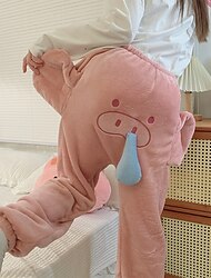 Carnival Animal Nightwear Camouflage Funny Novelty Pants Elephant Animal Onesie Pajamas Kigurumi Pajamas One Piece For Adults' Men and Women Carnival Cartoon