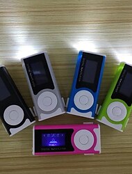 Mp3 Player With External Screen Plug-In Card Mini External Sound Mp3 Student Walkman Gift With Led Light Clip Mp3