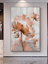 mintura ręcznie robione abstrakcyjne kwiatowe obrazy olejne na płótnie dekoracja ścienna nowoczesny obraz do wystroju domu walcowany, bezramowy, nierozciągnięty obraz