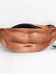 MÓKÁS kültéri sport apa táska kreatív nagy hasú deréktáska hamis hasú deréktáska sörhasú deréktáska váltás karácsonyi ajándék