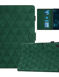 Tablett Skal fodral Till Samsung Galaxy Tab A9 8.7" S6 Lite A8 10.5'' A7 Lite 8.7'' A7 A9 Plus 11" med stativ Lucka Korthållare TPU PU läder