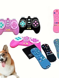 giocattolo interattivo per animali domestici: 1 telecomando & gamepad giocattolo da masticare in silicone per gatti & cani!