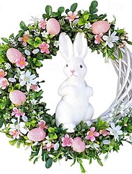 2023 wielkanocny królik dekoracja wieniec wieniec wielkanocny rekwizyty do dekoracji domu prezenty