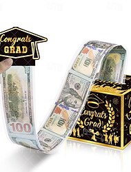 Коробка-сюрприз для выпускного вечера, декоративная коробка для сбора денег на день рождения, идеально подходит для добавления нотки сюрприза и праздника в ваш особый случай