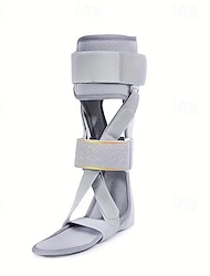 1 peça cinta de queda de pé afo, órtese de tornozelo e pé, caminhada afo com sapatos, fornece proteção eficaz para suporte de perna