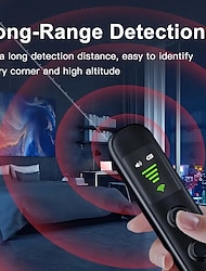 kameraellenes rádiófrekvenciás érzékelő és infravörös érzékelő vezeték nélküli jelérzékelő védelem nyomkövetés elleni szálloda adatvédelem