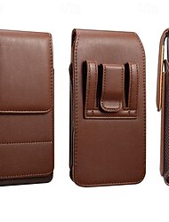 mężczyźni etui z pętlą na telefon komórkowy pas biodrowy rekwizyty torebka ze skóry pu portfel na telefon pasek w stylu vintage na telefon komórkowy osłona ochronna