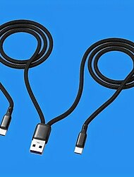 yksi hinaus kaksi datakaapelia kaksi yhdessä supernopea lataus huawei-auton latauskaapelille