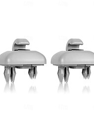 2 pz auto parasole fermo gancio di fissaggio clip staffa di supporto per audi a1 a3 a4 a5 q3 q5 (8e0 857 562) a7 b6 b7 b8 s4 s5 titolari