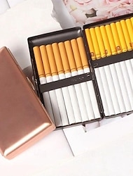 מארז סיגריות מתכת, קל משקל ונייד, עמיד בלחץ, מכיל 20 סיגריות