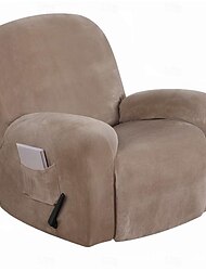 copertura reclinabile in velluto di volpe argentata completamente rivestita in tinta unita elastica copertura protettiva semplice copertura per sedia a dondolo super morbida e addensata copertura copertura reclinabile in velluto di volpe argentata completamente rivestita in tinta unita elastica copertura protettiva semplice copertura per sedia a dondolo super morbida e addensata copertura