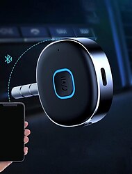 aux bluetooth adapter vezeték nélküli bluetooth 5.0 adapter mikrofonnal autós kihangosító hívásokhoz 3,5 mm