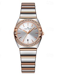 מגמת אופנה חדשה רצועת נירוסטה שעון נשים מרקם לוח שנה זוהר פשוט מותג יוקרה מאה קוורץ שעון מזדמן חיים נסיעות ספורט שעון