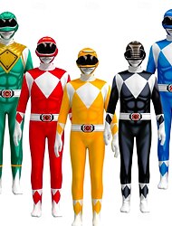 Mächtige Helden Tommy Oliver Cosplay Kostüm Overall Cosplay for Herren Damen Jungen Kinder Erwachsene Karneval Maskerade Veranstaltung / Fest Maskerade