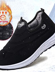 wasserdichte Herren Winter-Schlupfschuhe mit Plüschfutter und Anti-Rutsch-Sohle – warme Outdoor-Wander-Sneaker