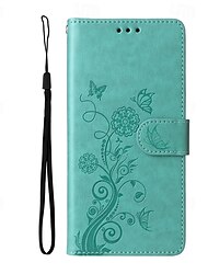 telefoon hoesje Voor iPhone 17 Pro Max 17 Air 16 15 14 Pro Max Plus 13 12 11 Pro Max Mini Flip cover met standaard met polsband Kaartsleuf Retro TPU PU-nahka