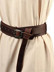 Retro / vintage Keskiaika Renessanssi Vyötärövyö Ren Faire Miesten Kelttiläinen Viikinki Naamiaiset LARP Ren Faire Aikuiset Vyötärövyö