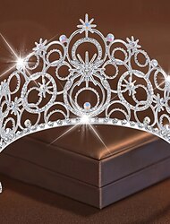 Hexe Fee Krone Tiara Haar Accessoires Karnevalskostüm Film- und TV-Themenkostüme Film Cosplay for Damen Erwachsene Halloween Karneval Leistung Party Bühne