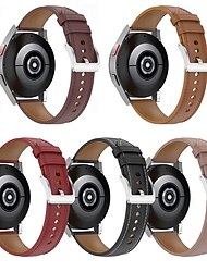 Horlogeband voor Samsung Galaxy 3 41mm Watch 42mm PU-leer Vervanging Band Verstelbaar Solo Loop Polsbandje