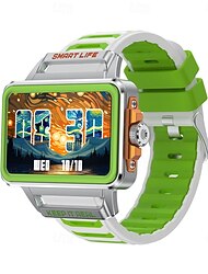 696 S666 Smart Watch 1.57 inch Smartwatch Fitness Running Watch Bluetooth Pedometer Call Reminder Sleep Tracker Compatible with Android iOS Women Men Hands-Free Calls Message Reminder IP 67 43mm