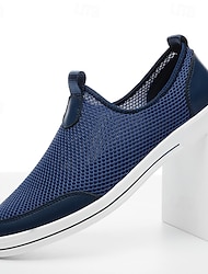 męskie oddychające, siateczkowe, wsuwane trampki – lekkie, codzienne buty do chodzenia o przewiewnej konstrukcji, idealne na lato, podróże i do noszenia na co dzień męskie oddychające, siateczkowe, wsuwane trampki – lekkie, codzienne buty do chodzenia o przewiewnej konstrukcji, idealne na lato, podróże i do noszenia na co dzień