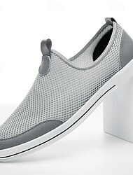 ανδρικά αθλητικά παπούτσια με δίχτυ που αναπνέουν – ελαφριά casual παπούτσια για περπάτημα με αέρινο σχέδιο για καλοκαίρι, ταξίδια και καθημερινή χρήση