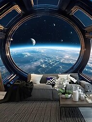 Tappeto appeso del pianeta universo arte da parete grande murale decorativo fotografia sfondo coperta tenda decorazione per casa camera da letto soggiorno