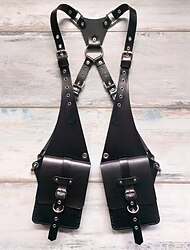 Ρετρό / Βίντατζ Πανκ & Γκόθικ Αναγέννησης Χορός μεταμφιεσμένων τσάντα Καρφί Φανταχτερή Φόρεμα Ανδρικά Steampunk Απόκριες Μασκάρεμα Επίδοση Απόκριες Μασκάρεμα Ενηλίκων Τσάντα Όλες οι εποχές