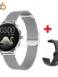 696 T8mini Smart klocka 1.19 tum Smart Klocka Blåtand EKG + PPG Stegräknare Samtalspåminnelse Kompatibel med Android iOS Dam Herr Handsfreesamtal Meddelandepåminnelse IP 67 40mm klockfodral