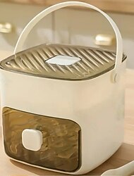 48-as jégkockakészítő könnyen lenyomható fedéllel - nagy kapacitású, kétrétegű, élelmiszeripari minőségű műanyag tárolótálca, fagyasztásra is alkalmas - kiváló whiskykhez és koktélokhoz,