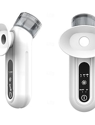 Eye Steamer for Dry Eye, Upgraded Eye Relief Steam Therapy, Heated Nano Eye Mist Steam Sprayer for Relief Dry Eye and Face, Rechargeable Eye Mist Steamer for Moisturizing & Cleaning